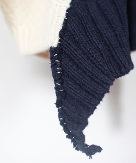 "光の愛" Love of light knit, Rebuild by vintages