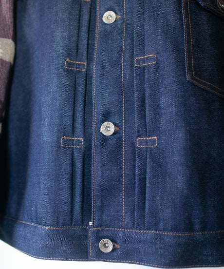 《nisai × soma komatsuno》"テディ" Patchwork oversized jacket, Rebuild by vintage rug and denim