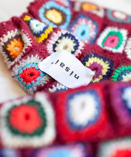 "つぎはぎのアームニット／レッグウォーマー 第三十三色" Arm Knit/Leg Warmers, Rebuild by vintages