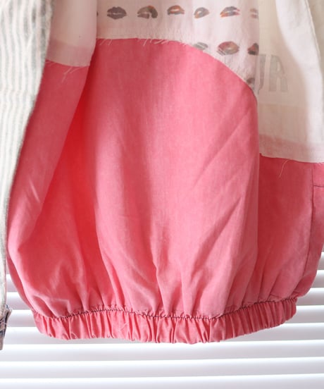 "ラヴァーソウルと百人のキス" Lover soul jacket, rebuild by vintages with 100 kisses