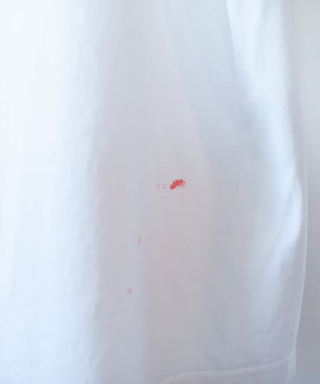 "色彩記録の手刷りのTシャツ 第十色" T-shirt by Analog silk screen overlay blurring hand-print