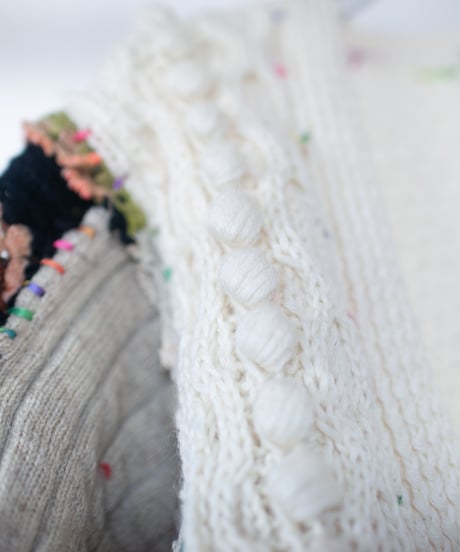 "宝石のカーディガン" jewelry cardigan, Rebuild by vintages
