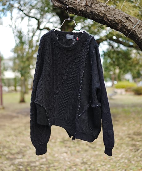【京都紋付×nisai】"第二の黒" Black 2, Rebuild by vintages