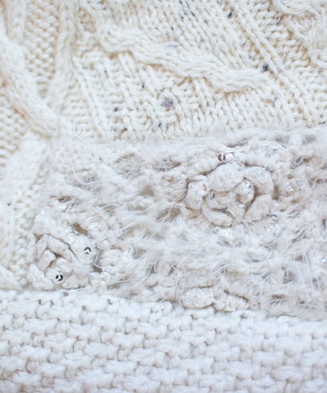 "つぎはぎのアームニット／レッグウォーマー 第四十色" Arm Knit/Leg Warmers, Rebuild by vintagess