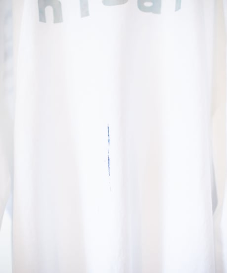 "色彩手刷り（あるいは翼）のロンT／第十八色" Multi color hand-printed (or winged) long-sleeved T-shirt