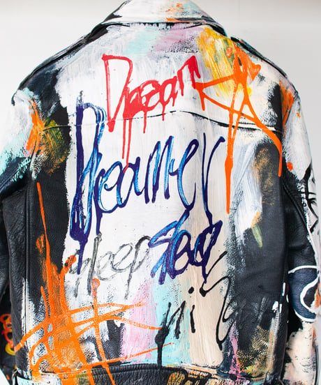 "デイドリーム・ビリーバー" I'm a daydream believer, Based on vintage leather jacket