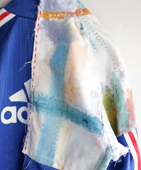 "純真異装交遊" pure and playful jersey, reconstructed from mix vintages