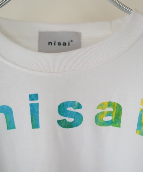 "色彩手刷りと刻まれた名のロンT 2024年版 第四色" T-shirt with hand-printed colors and engraved name