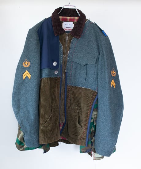 "非戦のトレンチジャケット" no war trench jacket, Rebuild by vintages