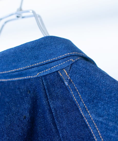 《nisai × soma komatsuno》"おわらない青" Patchwork oversized jacket, Rebuild by vintage denims