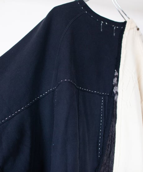 "半信半疑" skeptical pullover, Rebuild by vintages