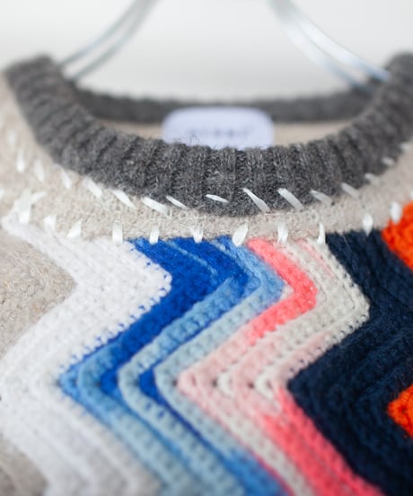 "愛おしい不自由" lovely inconvenience knit, Rebuild by vintages
