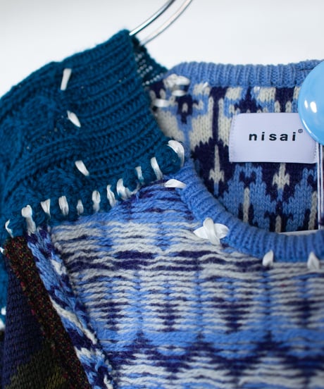 "惑星" planet knit, Rebuild by vintages