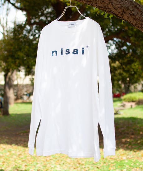 "青の名を刻んだロンT"  Long-sleeved T-shirt with the name of Blue