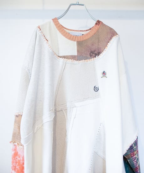 "星見草" chrysanthemum long-knit, Rebuild by vintages