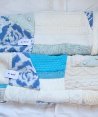 "つぎはぎのアームニット／レッグウォーマー 第四十三色" Arm Knit/Leg Warmers, Rebuild by vintagess