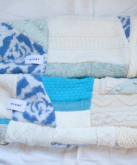 "つぎはぎのアームニット／レッグウォーマー 第四十三色" Arm Knit/Leg Warmers, Rebuild by vintagess