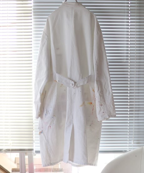 "デザイナーと画家のアトリエコート"  Designer and painter's Atelier coat, based by vintage