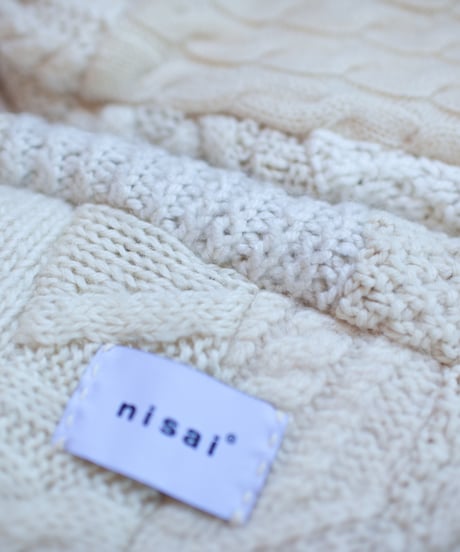 "つぎはぎのアームニット／レッグウォーマー 第四十八色" Arm Knit/Leg Warmers, Rebuild by vintagess