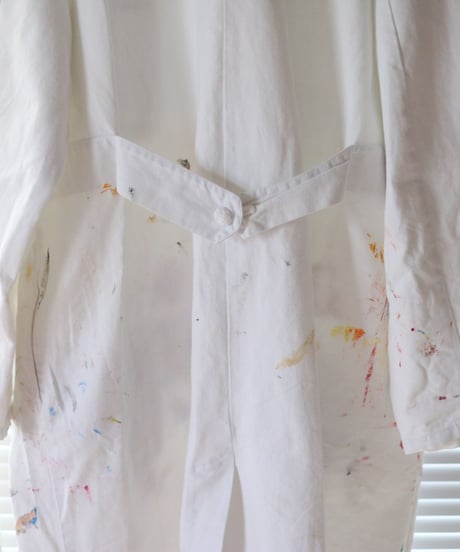 "デザイナーと画家のアトリエコート"  Designer and painter's Atelier coat, based by vintage