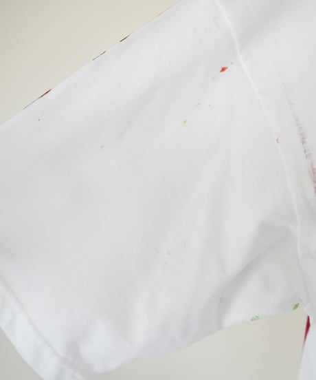 "色彩手刷りのTシャツ 2024年版 第六色" T-shirt with hand-printed colors