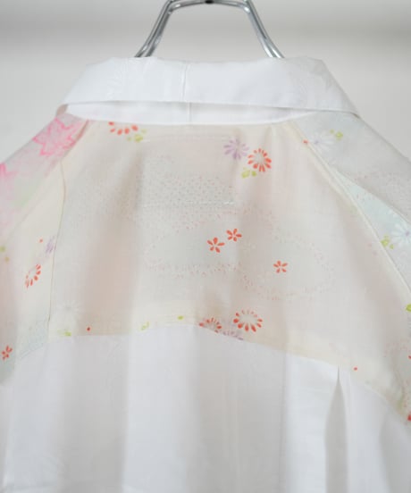 《nisai × soma komatsuno》"遥か彼方の花" Patchwork mods coat, Rebuild by KIMONO
