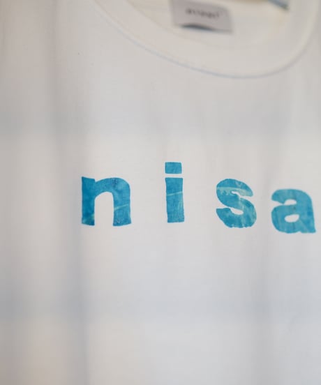 "色彩手刷りと刻まれた名のロンT 2024年版 第五色" T-shirt with hand-printed colors and engraved name