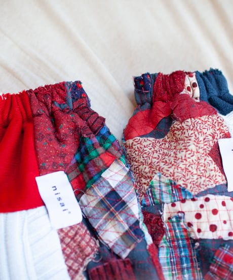 "つぎはぎのアームニット／レッグウォーマー 第四十八色" Arm Knit/Leg Warmers, Rebuild by vintages
