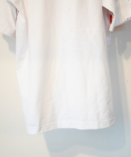"色彩手刷りのTシャツ 2024年版 第一色" T-shirt with hand-printed colors