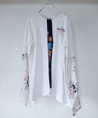 "胸にも両手にも背中にもいる" It's on my chest, in my hands, on my back, Rebuild by vintages