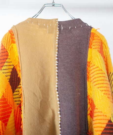 "落葉のカーディガン" fallen leaves cardigan, Rebuild by vintages