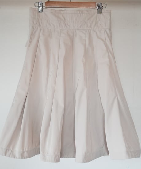 "ゆめみるトレンチ巻きスカート" Dreamy trench wrap skirt, Rebuild by vintages