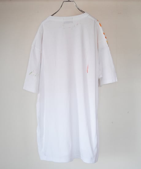 "色彩手刷りのTシャツ 2024年版 第四色" T-shirt with hand-printed colors