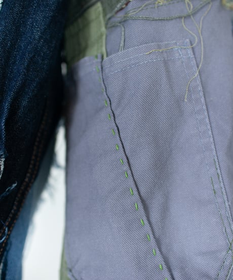 "春は背中から訪れる" Spring has come from back, Rebuld by vintages