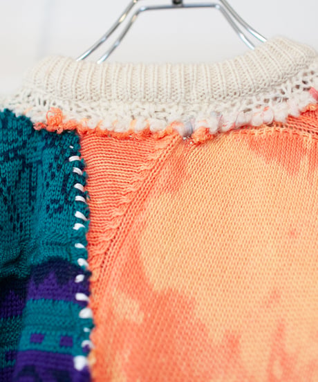 "昇花" sublimation knit, Rebuild by vintages