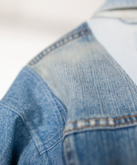 "航海" Voyager denim jacket, Rebuild by vintages