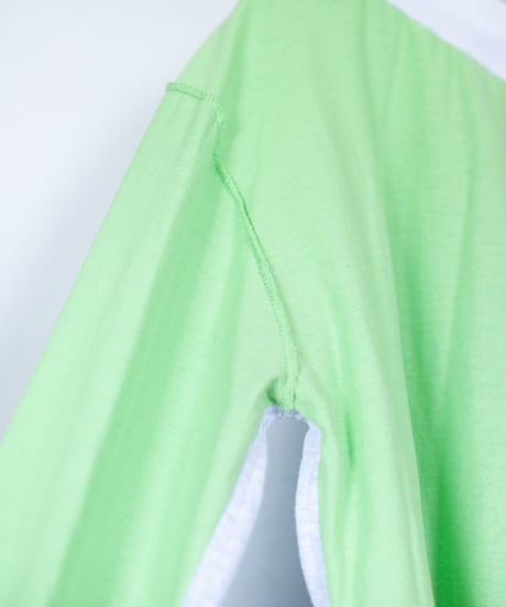 "芽吹く草木" sprouting vegetation long-sleeved T-shirt, Rebuild by vintages