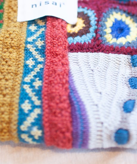 "つぎはぎのアームニット／レッグウォーマー 第五十五色" Arm Knit/Leg Warmers, Rebuild by vintages
