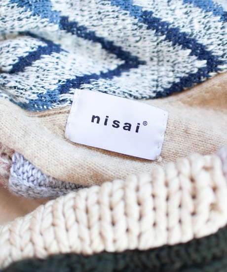 "つぎはぎのアームニット／レッグウォーマー 第四十六色" Arm Knit/Leg Warmers, Rebuild by vintages