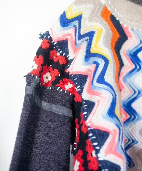 "愛おしい不自由" lovely inconvenience knit, Rebuild by vintages