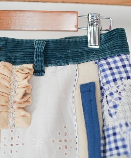 "持続可能型ときめき巻きスカート" Tokimeki Sustainability Wrap Skirt, Rebuild by vintages