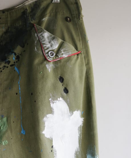 "ふたつの十字" Drawing for Hopes and Lore, Based on vintage military pants