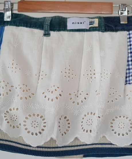 "持続可能型ときめき巻きスカート" Tokimeki Sustainability Wrap Skirt, Rebuild by vintages