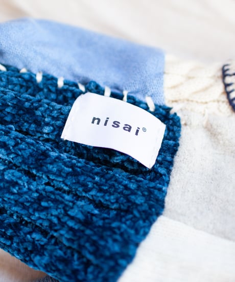 "つぎはぎのアームニット／レッグウォーマー 第四十色" Arm Knit/Leg Warmers, Rebuild by vintages