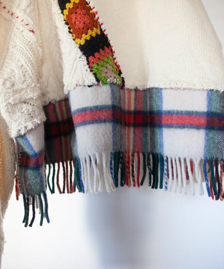 "あの日、白かっただけのニットセーター" turn the colors short-knit, Rebuild by vintages