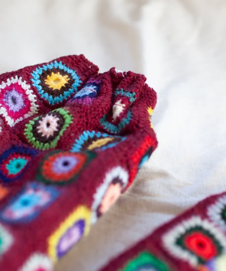 "つぎはぎのアームニット／レッグウォーマー 第三十三色" Arm Knit/Leg Warmers, Rebuild by vintages