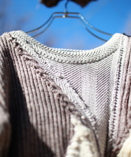 "道中を楽しめばいい" enjoy the road knit, Rebuild by vintages