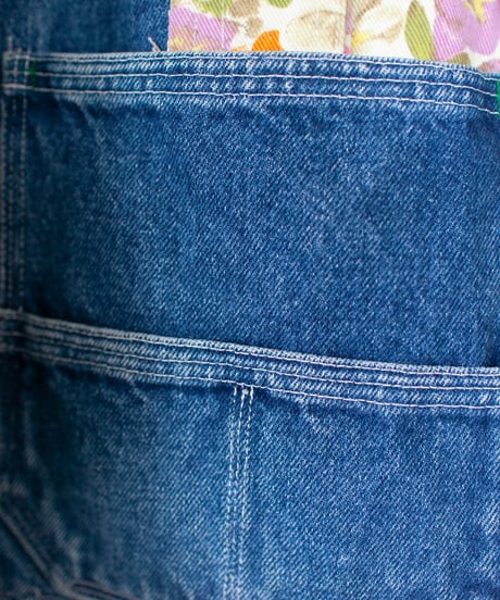 "世界色彩" World Rainbows Denim Jacket, Rebuild by Vintages