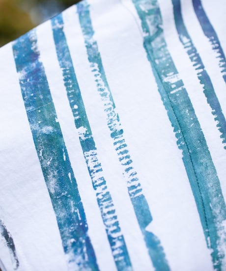 "青の色彩記録 第十色" Blue color record T-shirt