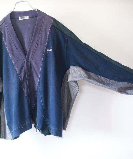 "奴のカーディガン" His cardigan, Rebuild by vintages
